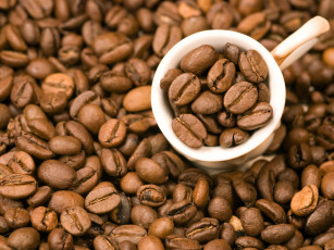 Картинка еда кофе кофейные зёрна