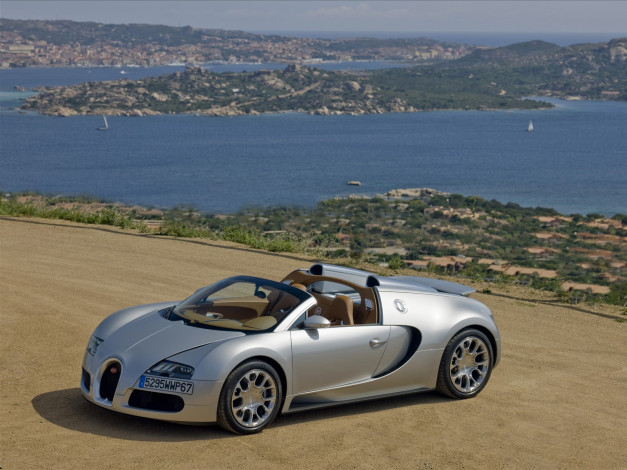Обои картинки фото 2010, bugatti, veyron, 16, автомобили