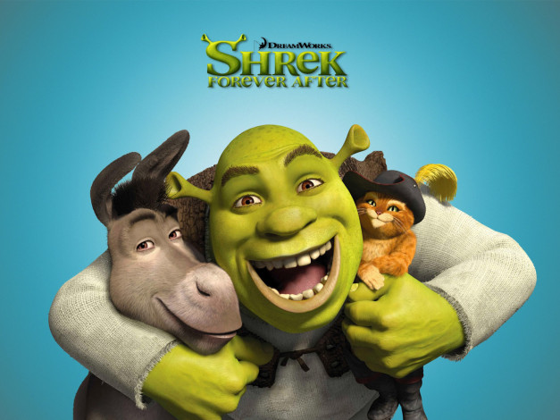 Обои картинки фото мультфильмы, shrek, forever, after