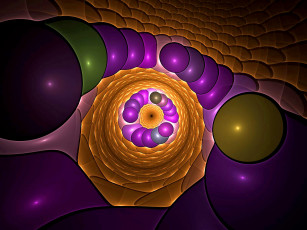 Картинка 3д графика fractal фракталы узор цвета фон