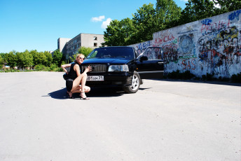 Картинка автомобили авто девушками