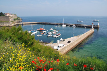 Картинка belle ile en mer корабли порты причалы belle-ile