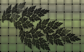 Картинка 3д графика fractal фракталы цвета узор фон