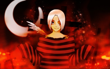 Картинка аниме gray man allen walker