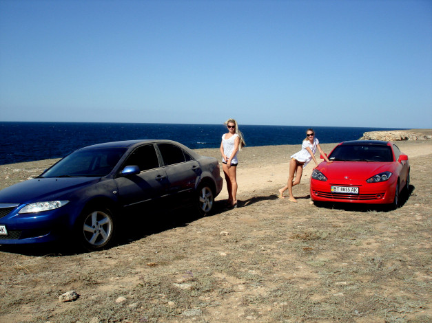 Обои картинки фото автомобили, авто, девушками, и, девушки