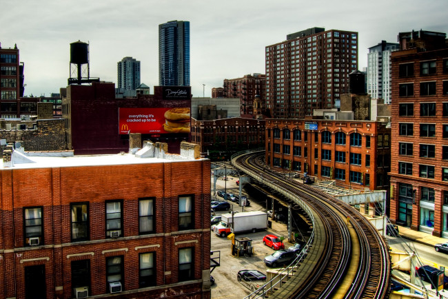 Обои картинки фото города, Чикаго, сша