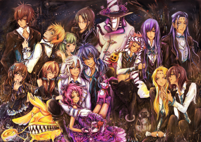 Обои картинки фото аниме, gray, man, персонажи, d, gray-man