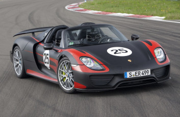 Картинка 2013 porsche 918 spyder автомобили