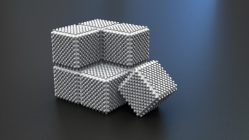 Картинка 3д графика modeling моделирование квадрат