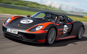 Картинка автомобили porsche 918 spyder