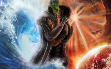 Картинка фэнтези красавицы чудовища любовь