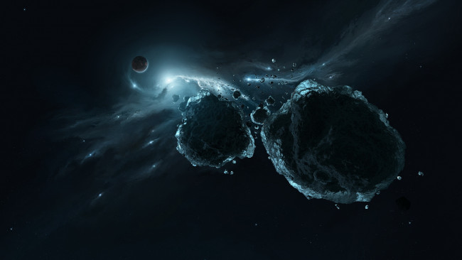 Обои картинки фото космос, арт, планета