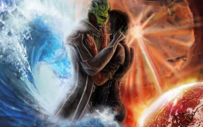 Обои картинки фото фэнтези, красавицы, чудовища, любовь