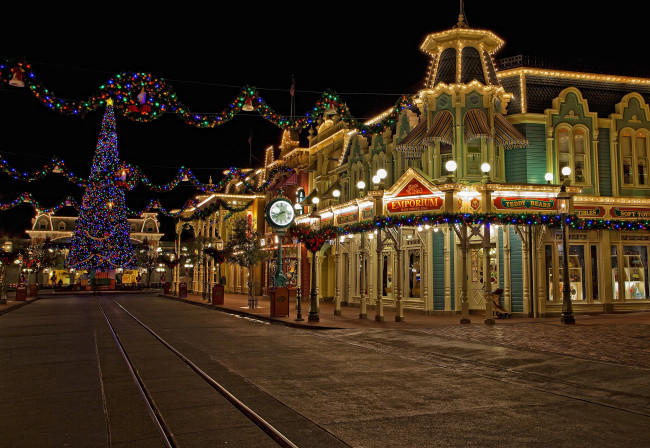 Обои картинки фото праздничные, Ёлки, сша, штат, флорида