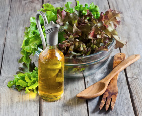 Картинка еда разное масло салат