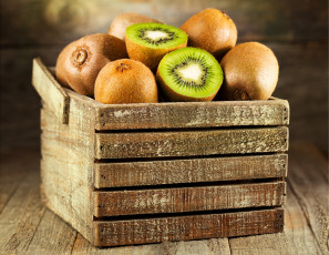 Картинка еда киви плоды ящик