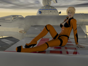 Картинка 3д+графика fantasy+ фантазия взгляд девушка