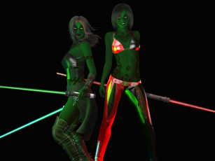 Картинка 3д+графика fractal+ фракталы оружие существа