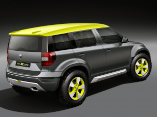 обоя автомобили, skoda, yeti, 2014г, темный, xtreme