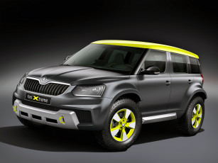 Картинка автомобили skoda yeti xtreme 2014г темный