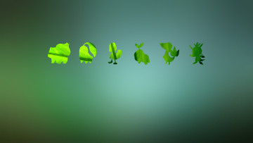 Картинка рисованные минимализм pokemon фон