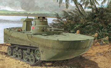 Картинка рисованные армия танк