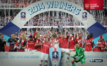 Картинка спорт футбол arsenal кубок победа клуб