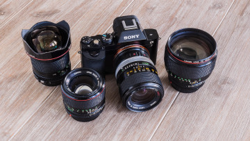 Картинка бренды sony объективы камера сони столешница фотоаппарат