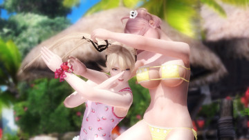 Картинка видео+игры dead+or+alive+5 фон взгляд девушка поза