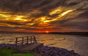 Картинка природа восходы закаты зорька