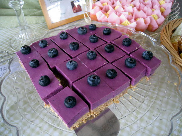 Обои картинки фото еда, пирожные,  кексы,  печенье, черника