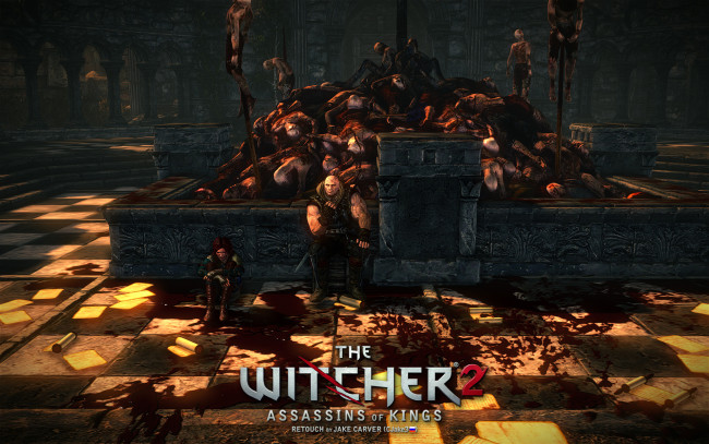 Обои картинки фото видео игры, the witcher 2,  assassins of kings, персонажи