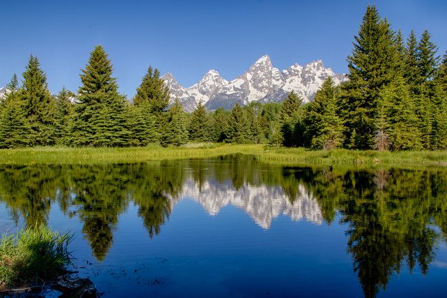 Обои картинки фото природа, реки, озера, горы, лес, река