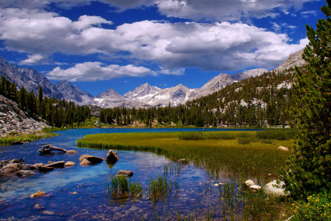 Обои картинки фото природа, реки, озера, горы, лес, река