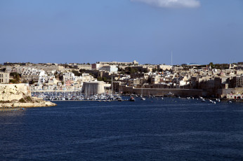 Картинка города валетта+ мальта панорама