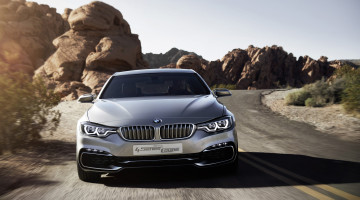обоя bmw 4 series coupe concept 2013, автомобили, bmw, 4, series, coupe, concept, 2013, трасса
