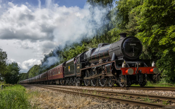 Картинка техника паровозы паровоз рельсы