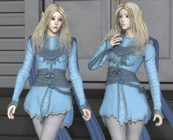 Обои картинки фото 3д графика, эльфы , elves, фон, взгляд, эльфийки