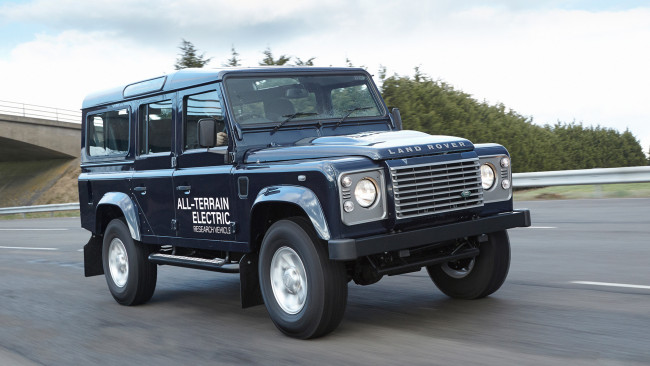 Обои картинки фото land rover electric defender concept 2013, автомобили, land-rover, land, rover, electric, defender, concept, 2013, джип, внедорожник