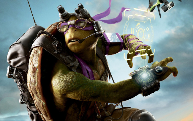 Обои картинки фото кино фильмы, teenage mutant ninja turtles,  out of the shadows, out, of, the, shadows, tmnt, donatello