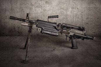 Картинка оружие пулемёты ручной пулемёт фон m249 saw