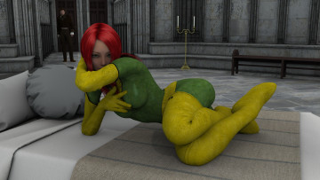 Картинка 3д+графика фантазия+ fantasy девушка взгляд фон