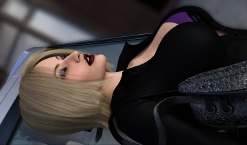 Картинка spy +games+revenge 3д+графика фантазия+ fantasy девушка взгляд фон