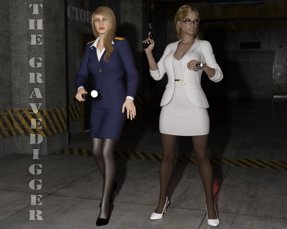 Обои картинки фото 3д графика, фантазия , fantasy, девушки, взгляд, фон