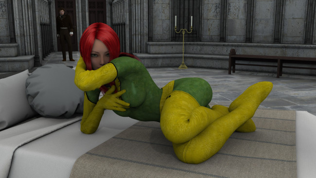 Обои картинки фото 3д графика, фантазия , fantasy, девушка, взгляд, фон