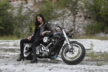 Картинка мотоциклы мото+с+девушкой девушки