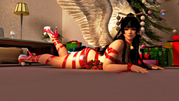 Картинка 3д+графика ангел+ angel фон взгляд девушка