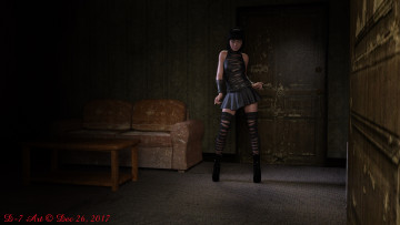 Картинка 3д+графика фантазия+ fantasy девушка фон взгляд