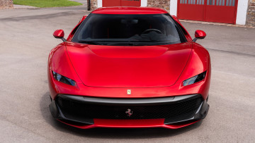 Картинка ferrari+sp38+2018 автомобили ferrari red 2018 sp38