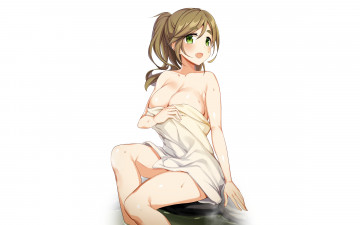 Картинка аниме unknown +другое+ фон взгляд девушка